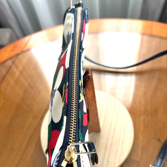 Kate Spade New York Dawn Triple Gusset Breezy Floral Crossbody Bag - Picture 7 of 14